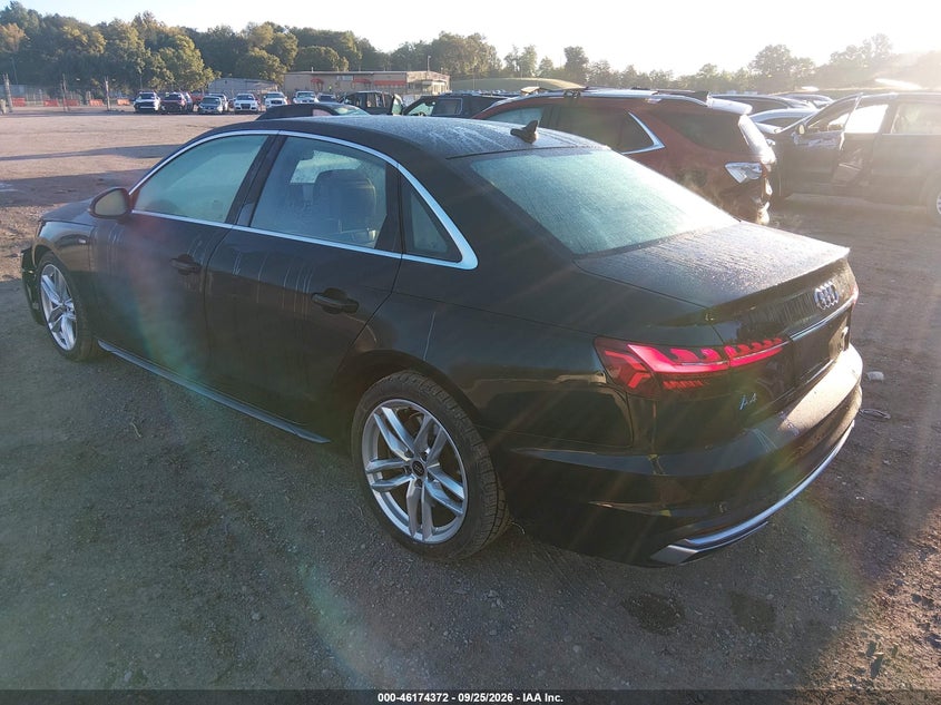 Vin: waueaaf44pn003366, lot: 46674232, audi a4 premium plus 45 tfsi s line quattro s tronic 20233