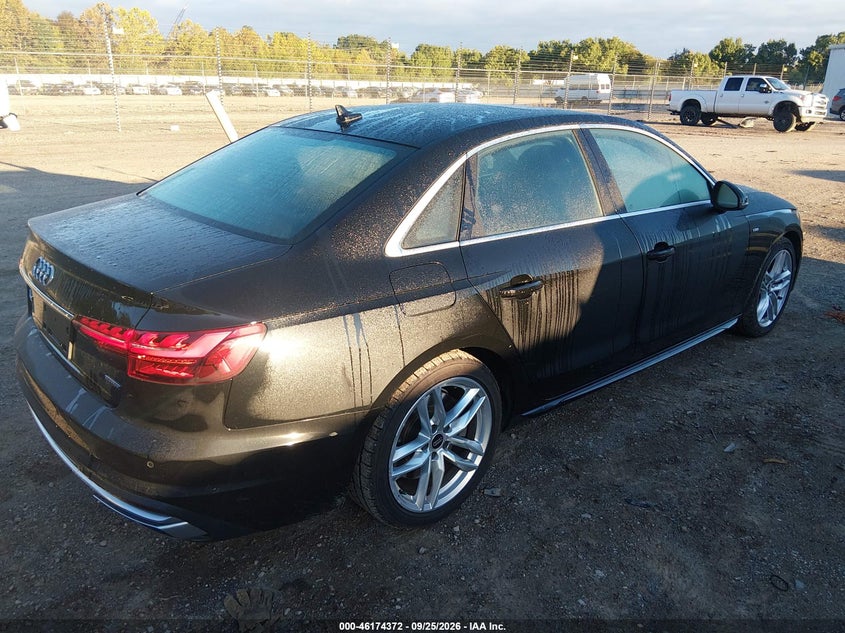 Vin: waueaaf44pn003366, lot: 46674232, audi a4 premium plus 45 tfsi s line quattro s tronic 20234