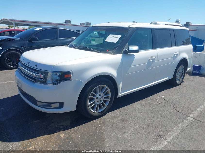 Vin: 2fmgk5c8xdbd26363, lot: 46674246, ford flex sel 20132