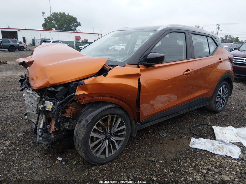 Vin: 3n1cp5cv3rl536487, lot: 46674253, nissan kicks sv xtronic cvt 20242