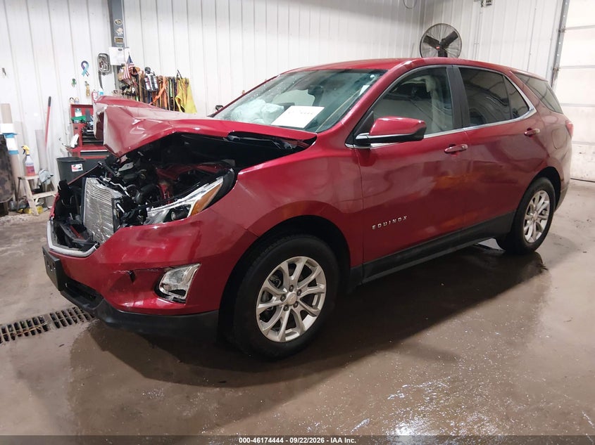 Vin: 3gnaxuevxml310118, lot: 46674304, chevrolet equinox awd lt 20212