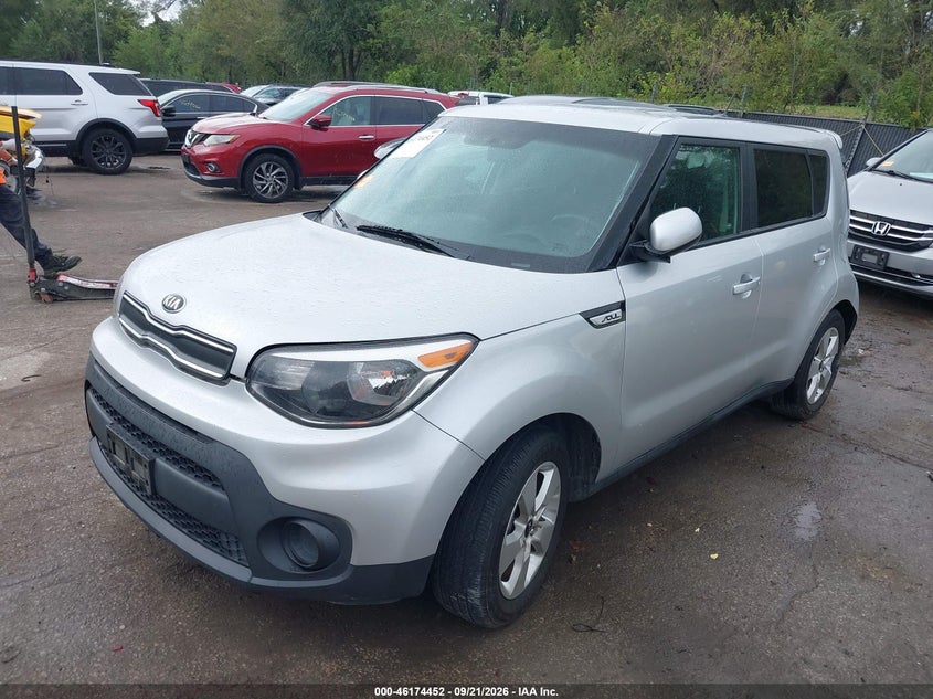 Vin: kndjn2a22h7460202, lot: 46674312, kia soul 20172