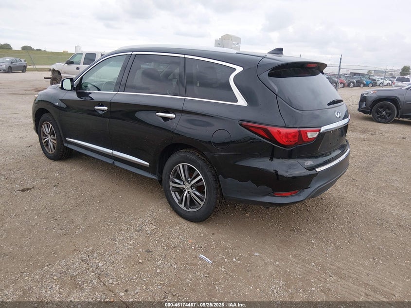 Vin: 5n1dl0mmxhc501960, lot: 46674327, infiniti qx60 20173