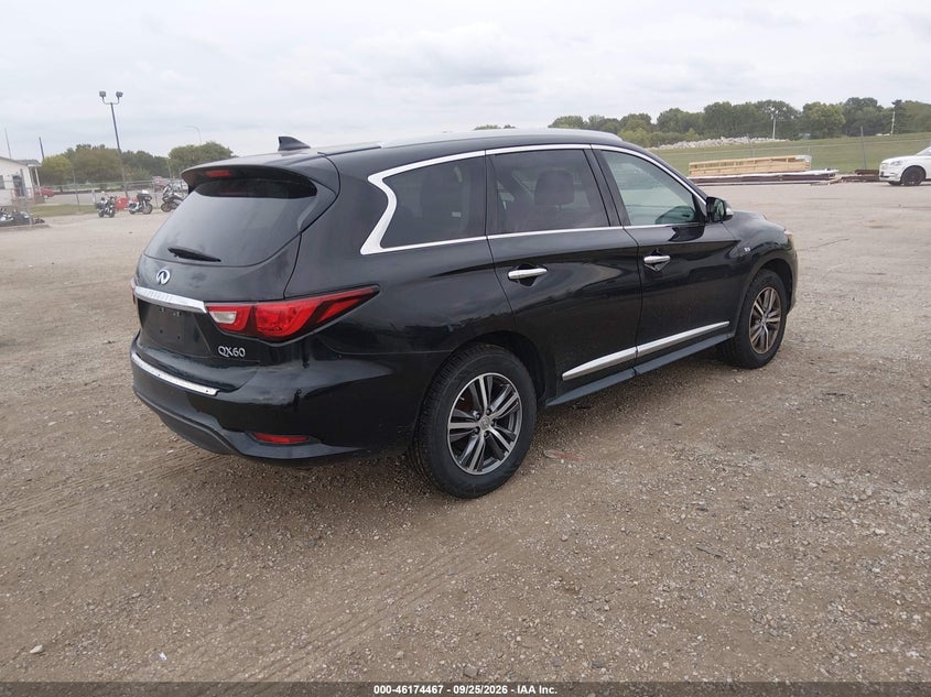 Vin: 5n1dl0mmxhc501960, lot: 46674327, infiniti qx60 20174