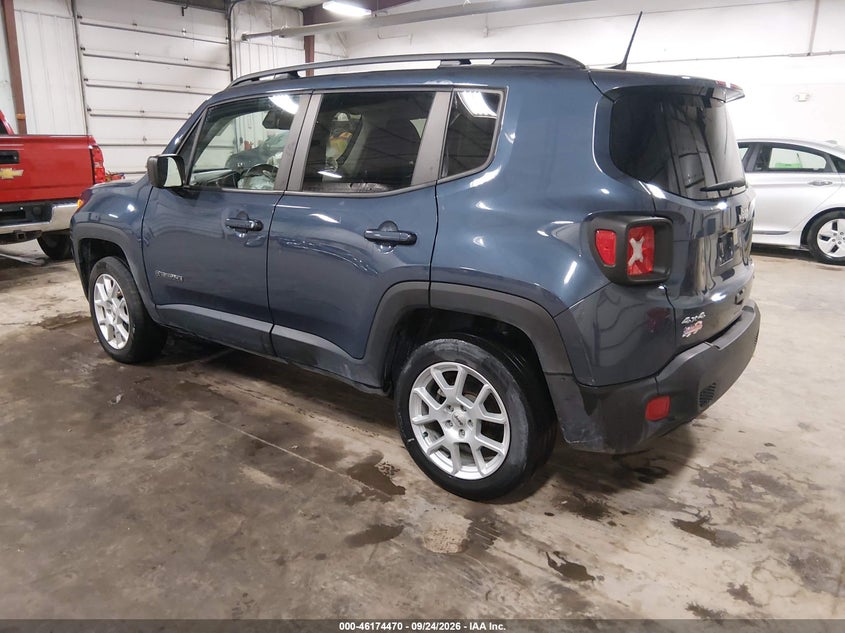 Vin: zacnjdb10npn44514, lot: 46674330, jeep renegade latitude 4x4 20223