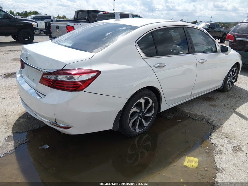 Vin: 1hgcr2f85ha305237, lot: 46674353, honda accord ex-l 20174
