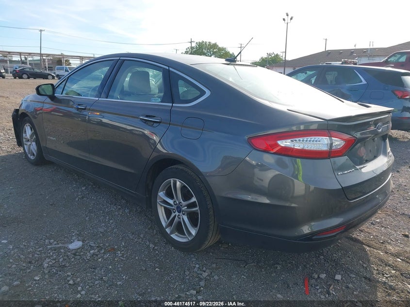 Vin: 3fa6p0ru4gr325200, lot: 46674377, ford fusion hybrid titanium 20163