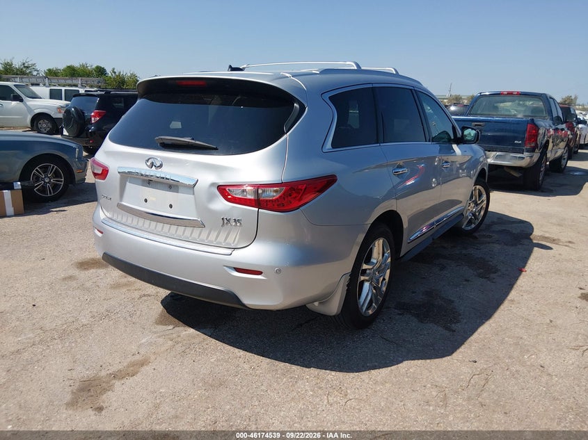 Vin: 5n1al0mn7dc351814, lot: 46674399, infiniti jx35 20134