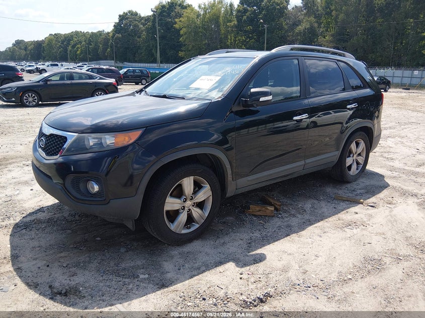 Vin: 5xyku4a26cg301293, lot: 46674427, kia sorento ex v6 20122