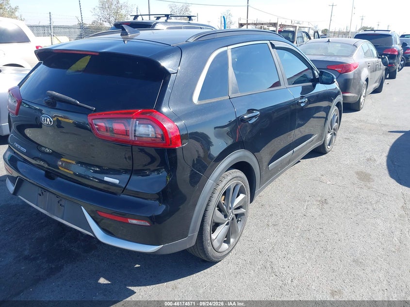 Vin: kndcc3lc6h5063310, lot: 46674431, kia niro ex 20174