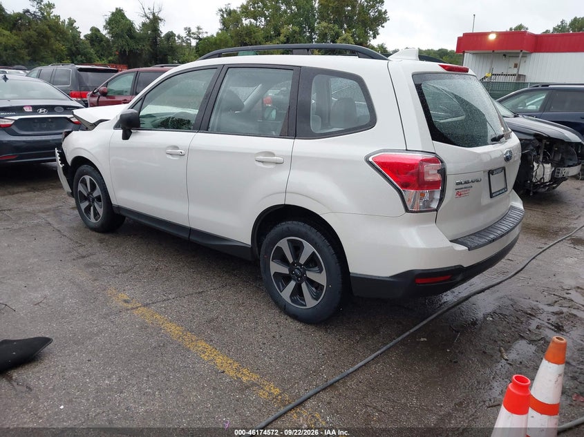Vin: jf2sjabc9jh467280, lot: 46674432, subaru forester 2.5i 20183