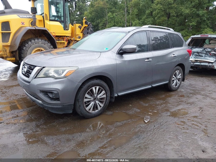 Vin: 5n1dr2mn3hc688512, lot: 46674433, nissan pathfinder s 20172