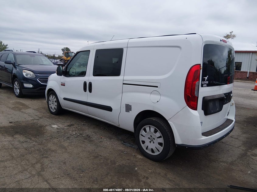 Vin: zfberfbt7g6b57088, lot: 46674457, ram promaster city tradesman slt 20163