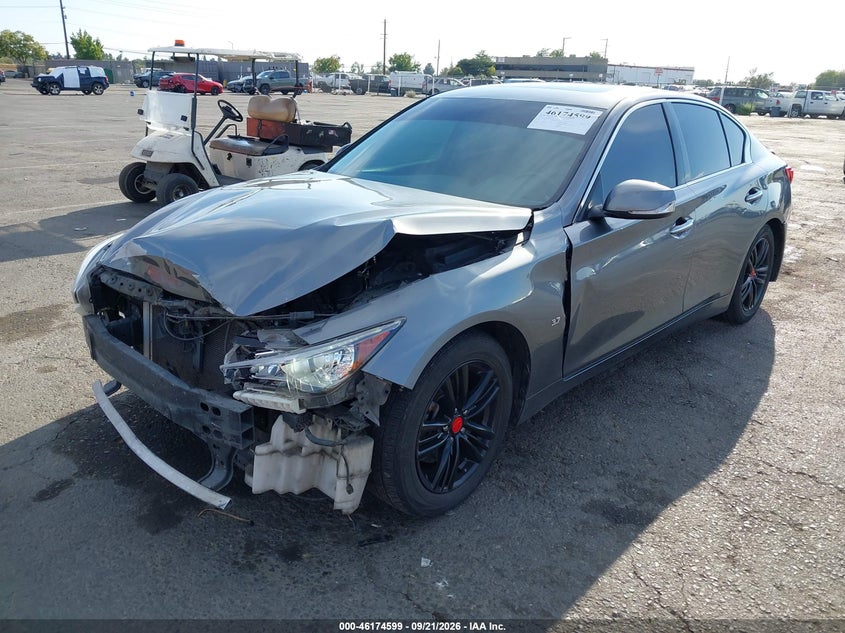 Vin: jn1bv7ap3fm330170, lot: 46674459, infiniti q50 premium 20152
