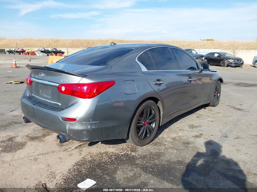 Vin: jn1bv7ap3fm330170, lot: 46674459, infiniti q50 premium 20154