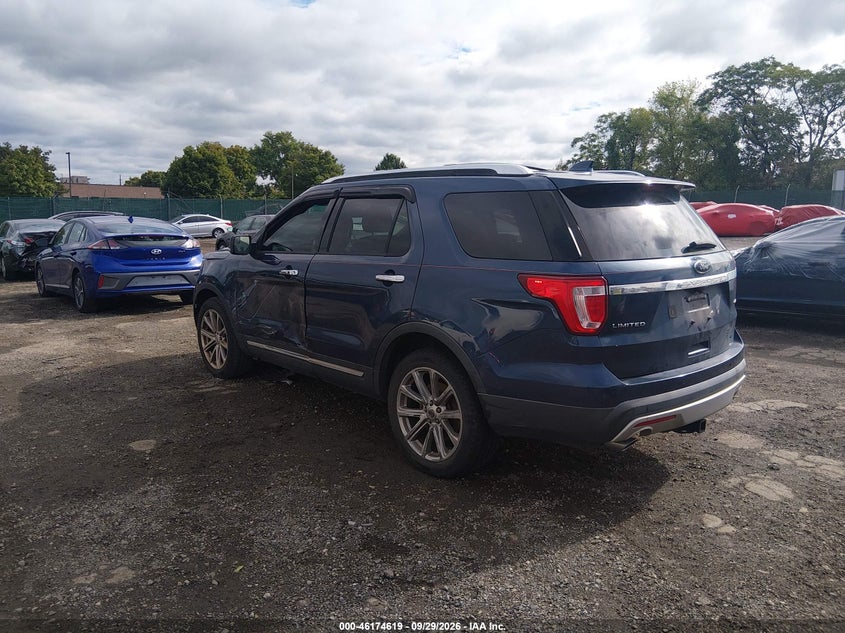 FORD EXPLORER 2016 VIN 1FM5K8F84GGA27453