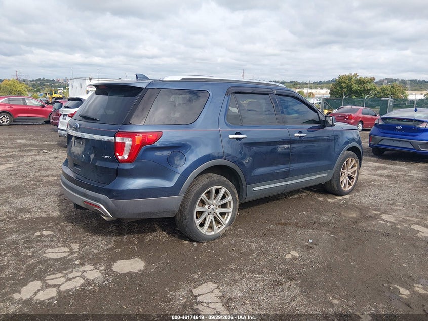 FORD EXPLORER 2016 VIN 1FM5K8F84GGA27453