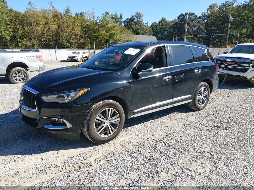 Vin: 5n1dl0mn6lc524976, lot: 46674481, infiniti qx60 pure 20202