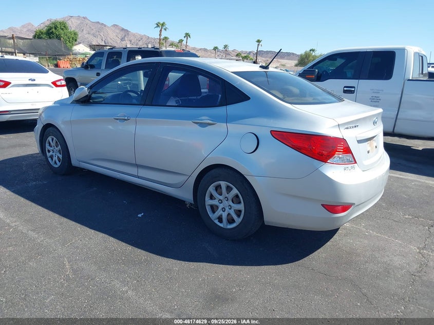 Vin: kmhct4ae9cu223006, lot: 46674489, hyundai accent gls 20123
