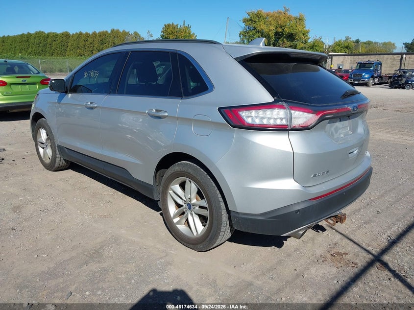Vin: 2fmpk4j91gbc08728, lot: 46674494, ford edge sel 20163