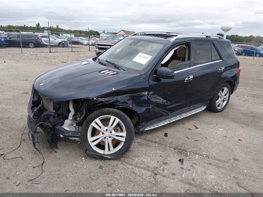 Vin: 4jgda2eb3ea436472, lot: 46674517, mercedes-benz ml 350 bluetec 4matic 20142