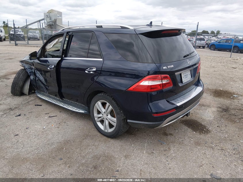 Vin: 4jgda2eb3ea436472, lot: 46674517, mercedes-benz ml 350 bluetec 4matic 20143