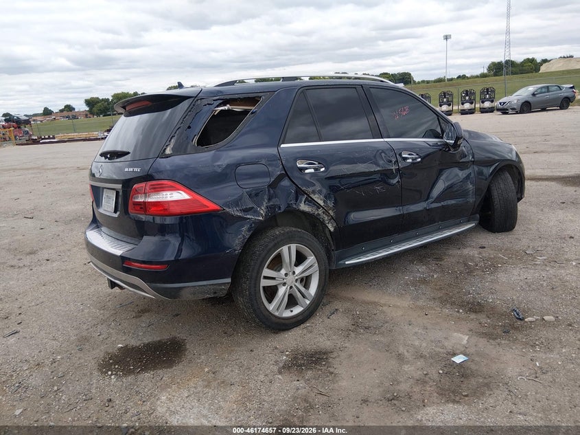 Vin: 4jgda2eb3ea436472, lot: 46674517, mercedes-benz ml 350 bluetec 4matic 20144