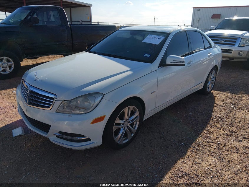 Vin: wddgf4hb5ca608269, lot: 46674518, mercedes-benz c 250 luxury 20122