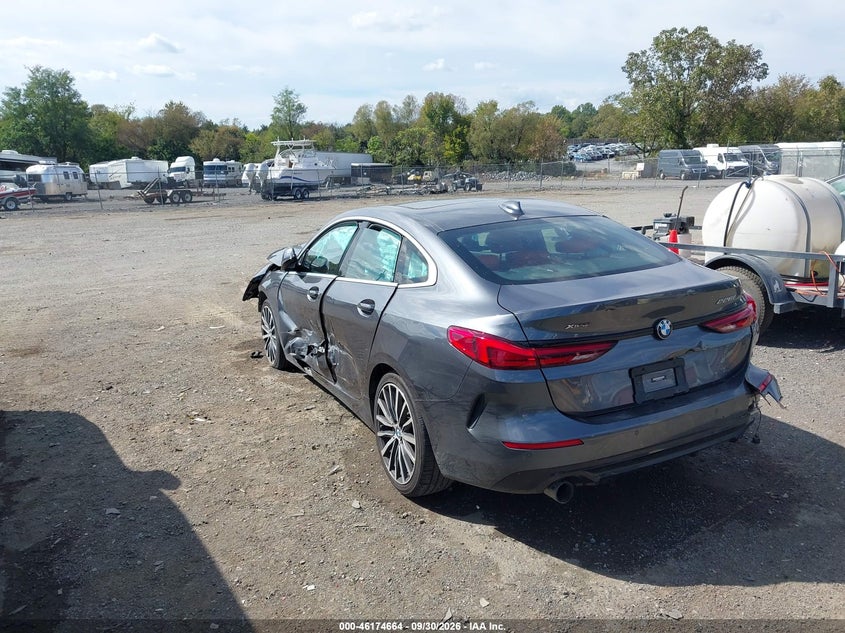 Vin: wba73ak02m7g51362, lot: 46674524, bmw 2 series 228i xdrive 20213