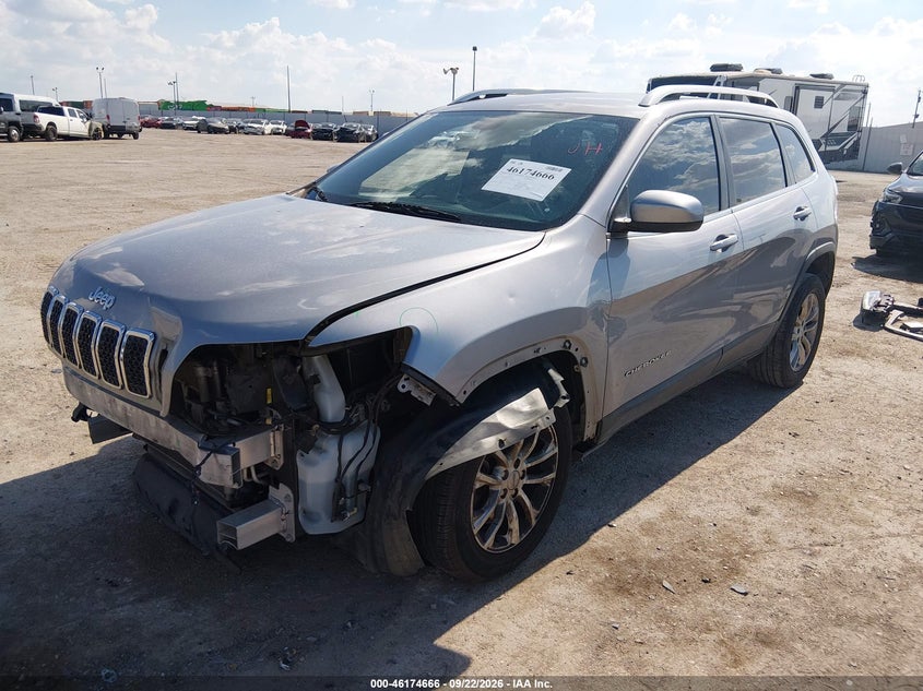 Vin: 1c4pjlcb8kd175618, lot: 46674526, jeep cherokee latitude fwd 20192
