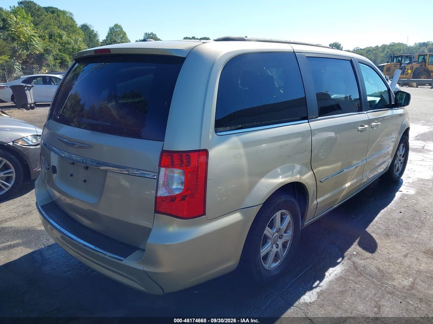 Vin: 2a4rr5dg8br641577, lot: 46674528, chrysler town & country touring 20114