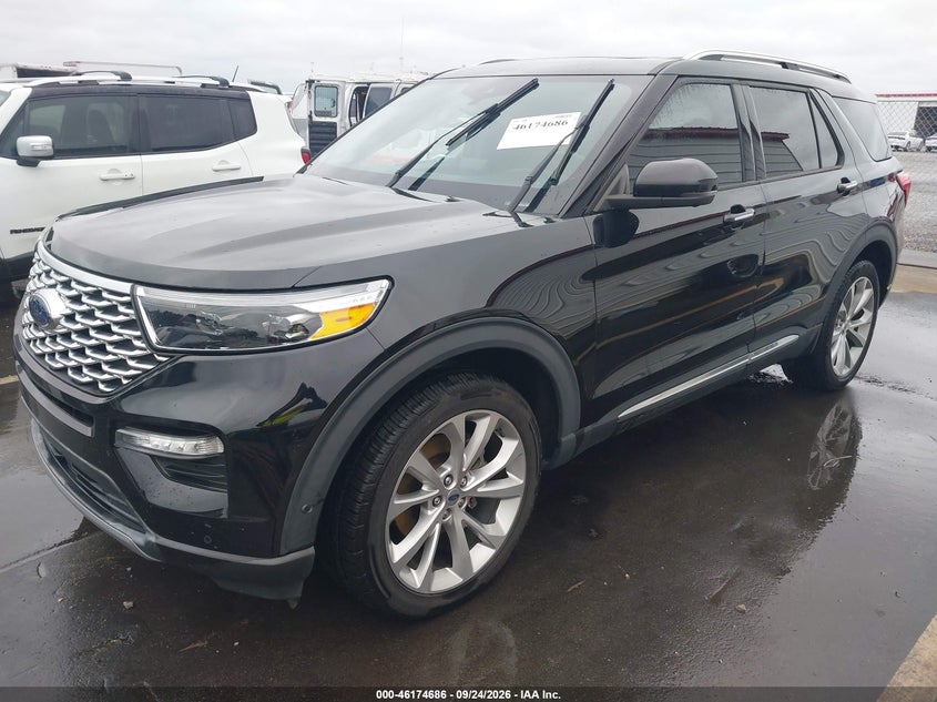 Vin: 1fm5k8hc2mgb68518, lot: 46674546, ford explorer platinum 20212