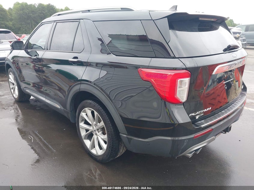 Vin: 1fm5k8hc2mgb68518, lot: 46674546, ford explorer platinum 20213