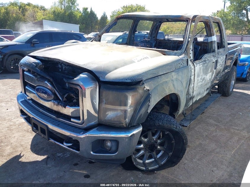 Vin: 1ft7w2bt2eea58458, lot: 46674563, ford f-250 lariat 20142