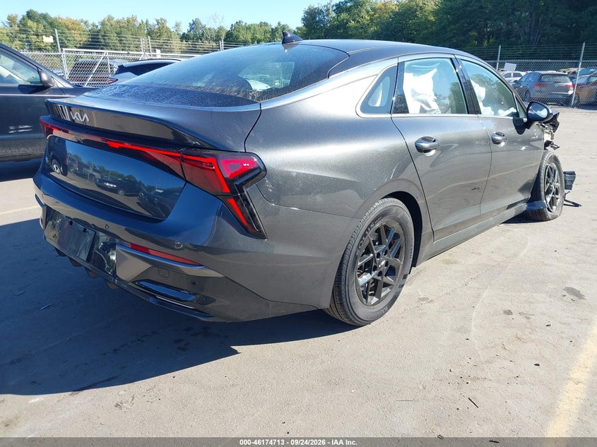 Vin: knag24j77s5323735, lot: 46674573, kia k5 lxs 20254