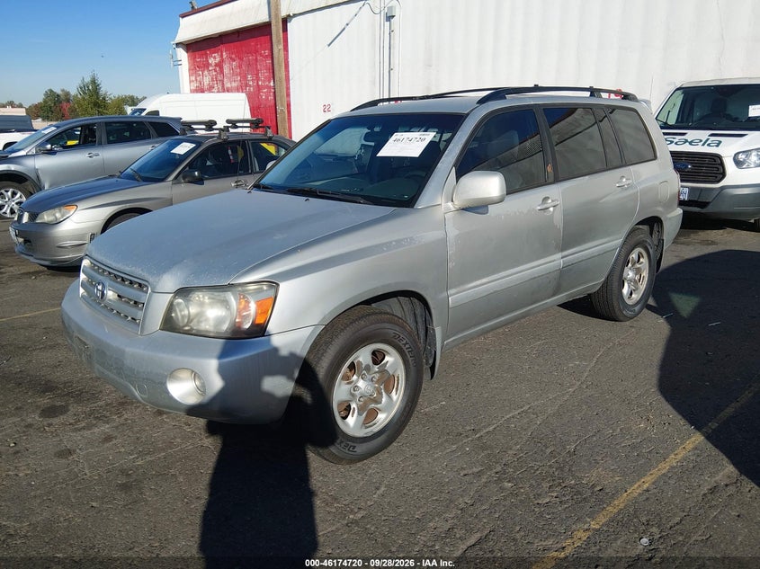 2007 Toyota Highlander, Normal Wear & Tear, IAAI, VIN JTEGD21A070159256 — photo 2