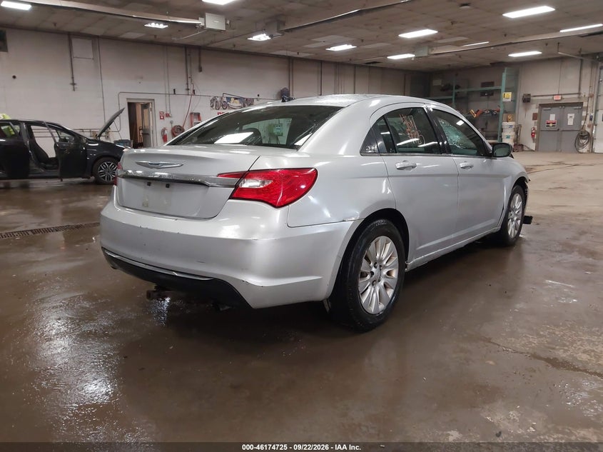 Vin: 1c3ccbab9cn292372, lot: 46674585, chrysler 200 lx 20124