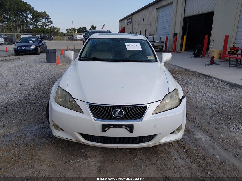 LEXUS IS 250 2008 VIN JTHCK262285018332