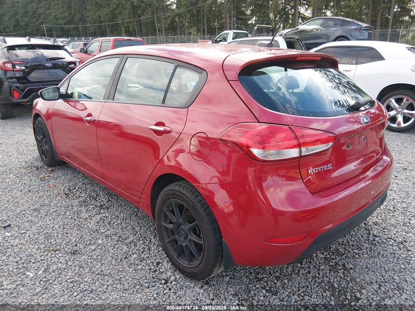Vin: knafk5a87h5685292, lot: 46674594, kia forte lx 20173