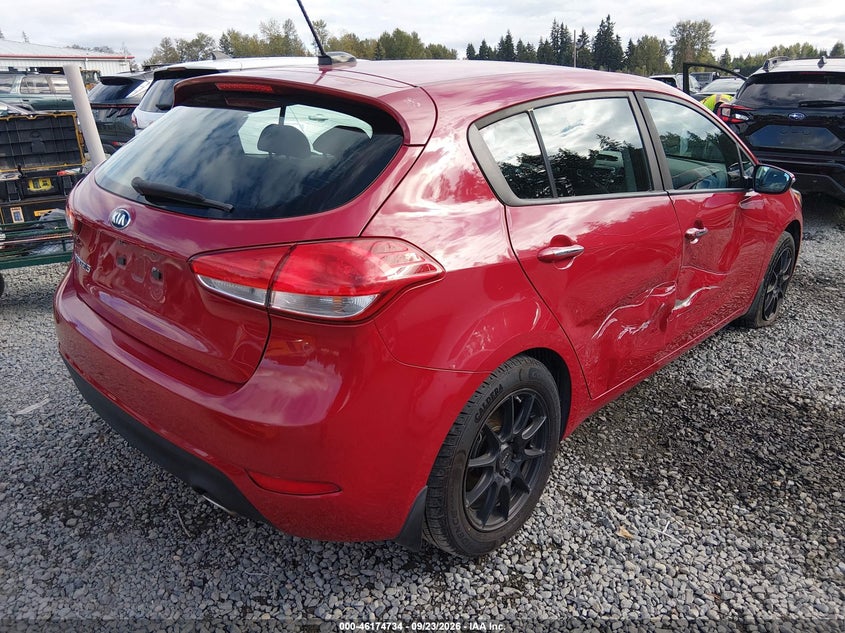 Vin: knafk5a87h5685292, lot: 46674594, kia forte lx 20174