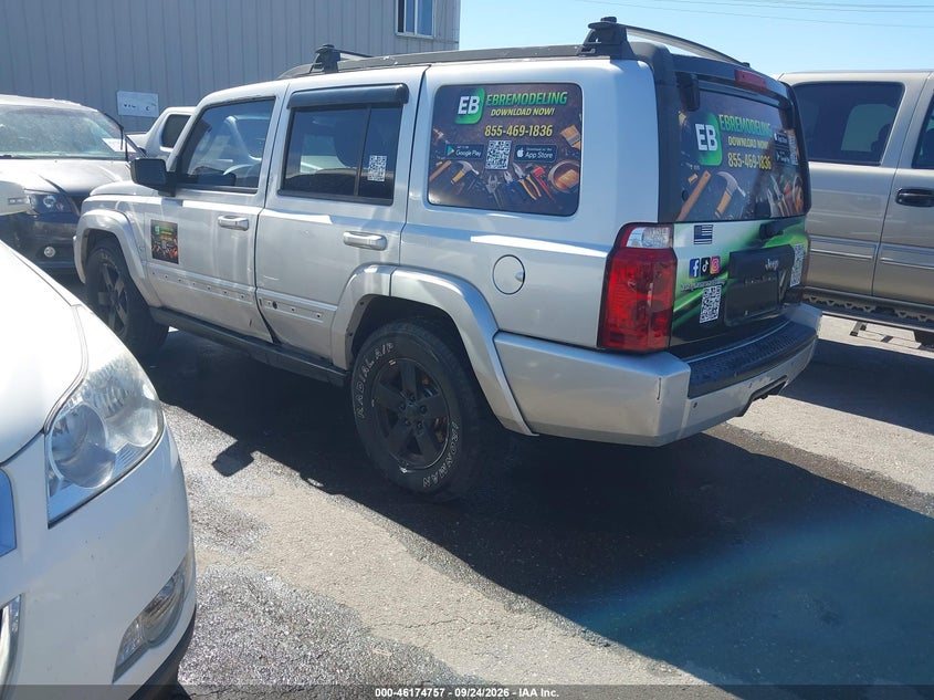 JEEP COMMANDER 2008 VIN 1J8HH48K58C192544
