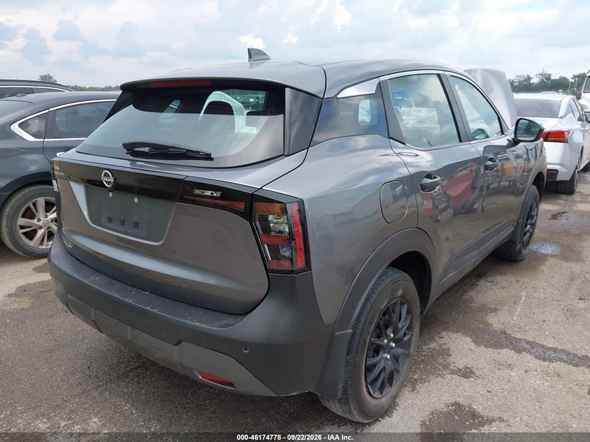Vin: 3n8ap6ba3sl305964, lot: 46674638, nissan kicks s fwd 20254