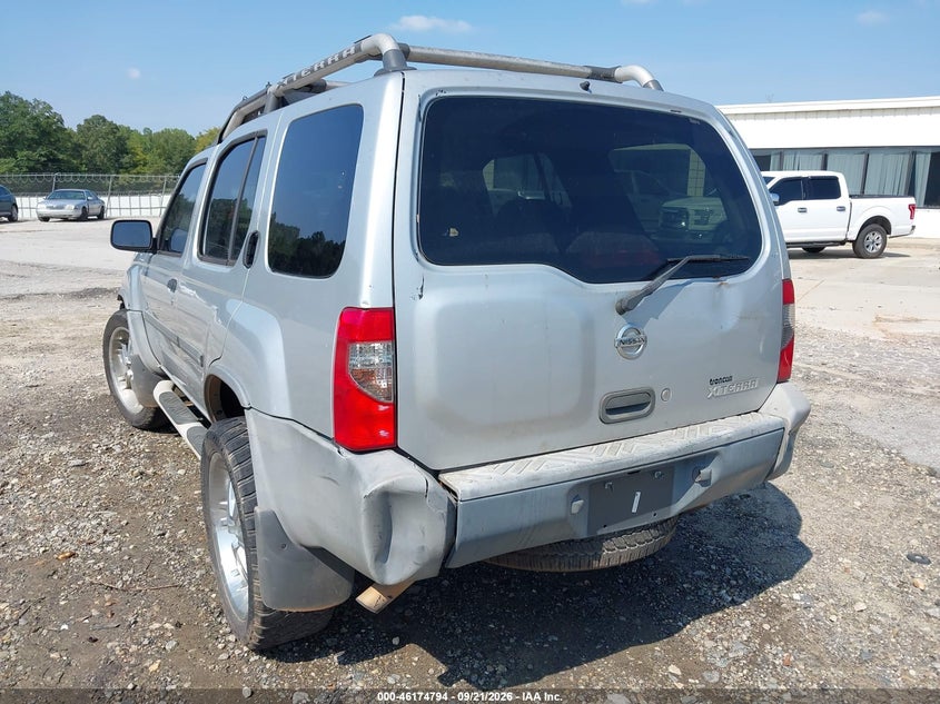 NISSAN XTERRA 2004 VIN 5N1ED28T84C681710