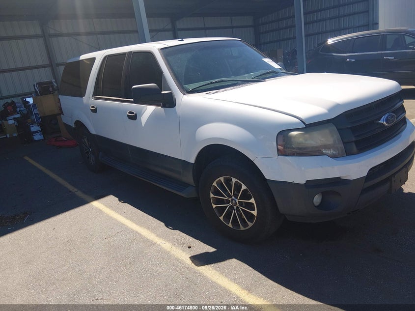 Vin: 1fmjk1gt9fef13419, lot: 46674660, ford expedition el xl 20151
