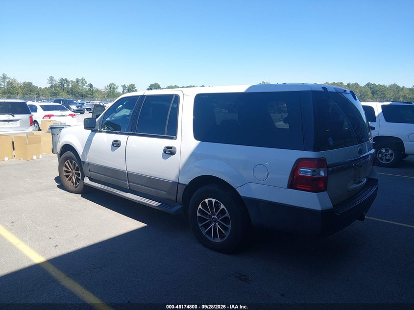 Vin: 1fmjk1gt9fef13419, lot: 46674660, ford expedition el xl 20153