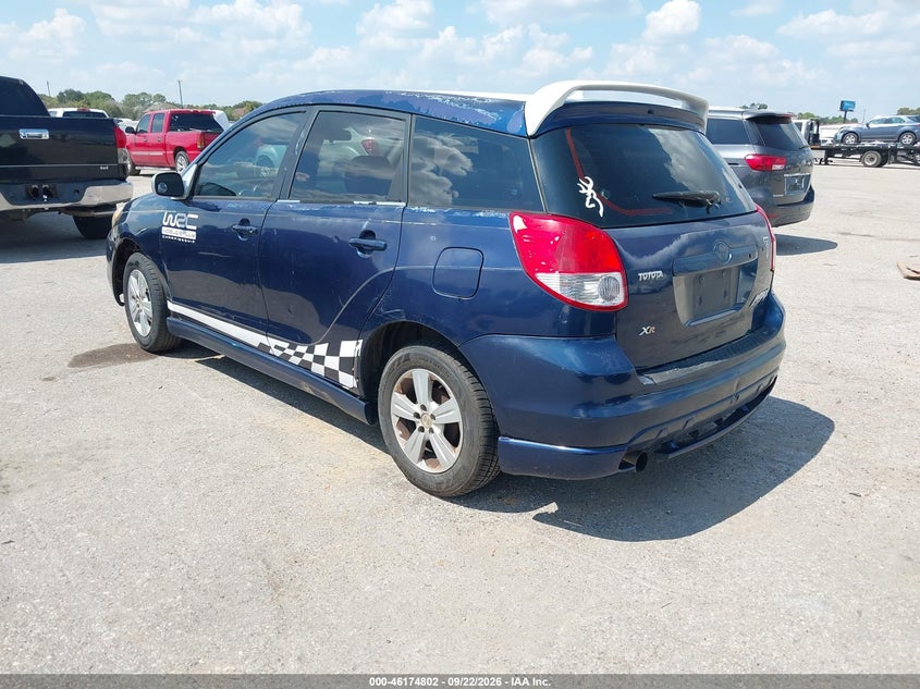 TOYOTA MATRIX 2004 VIN 2T1KR32E34C296247