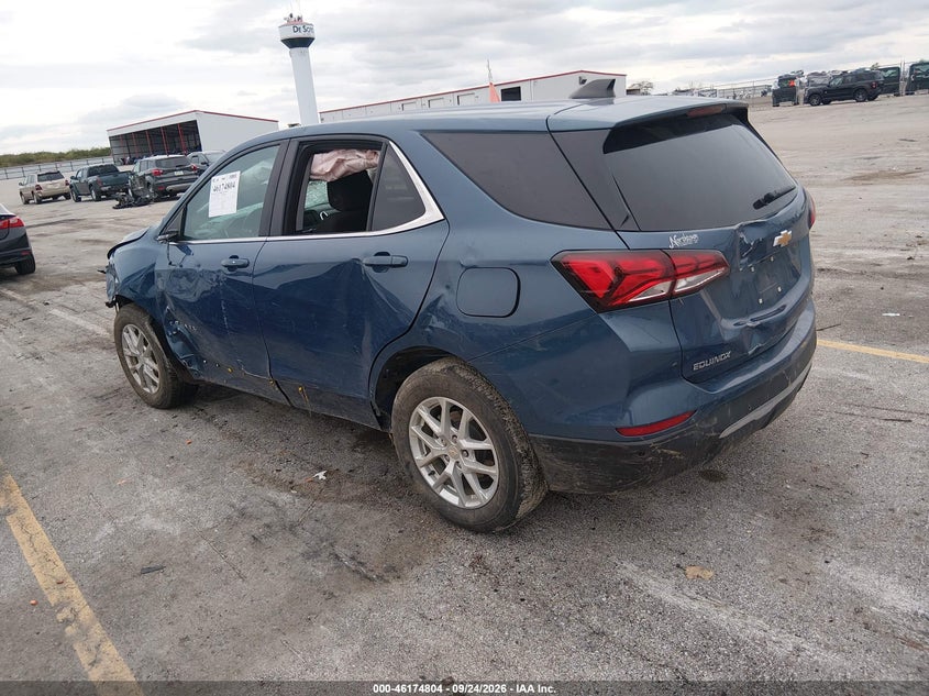 Vin: 3gnaxueg2rl118183, lot: 46674664, chevrolet equinox awd lt 20243