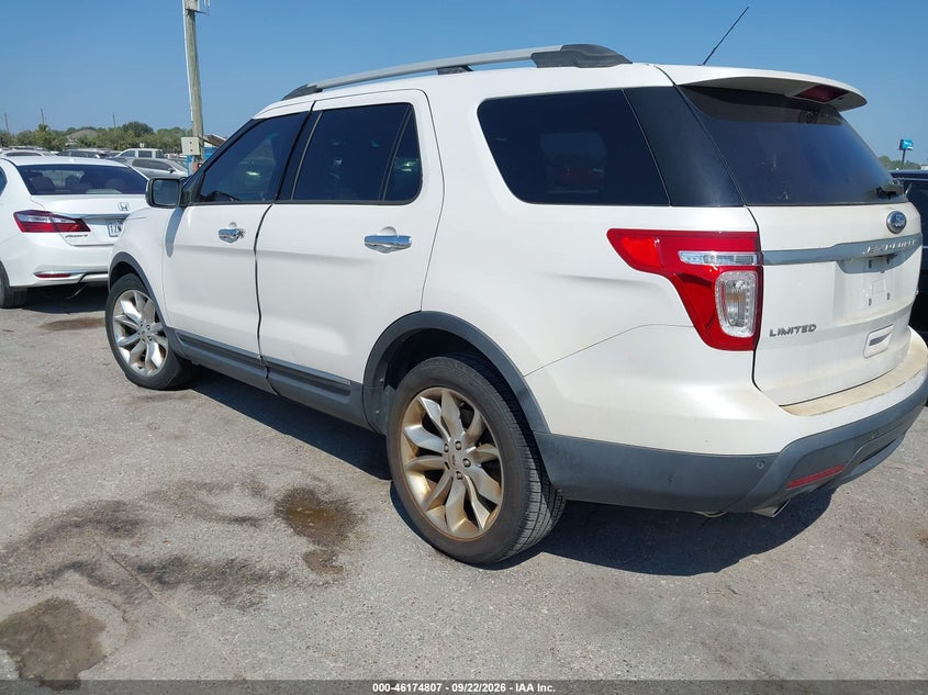 Vin: 1fm5k7f83dgb33303, lot: 46674667, ford explorer limited 20133