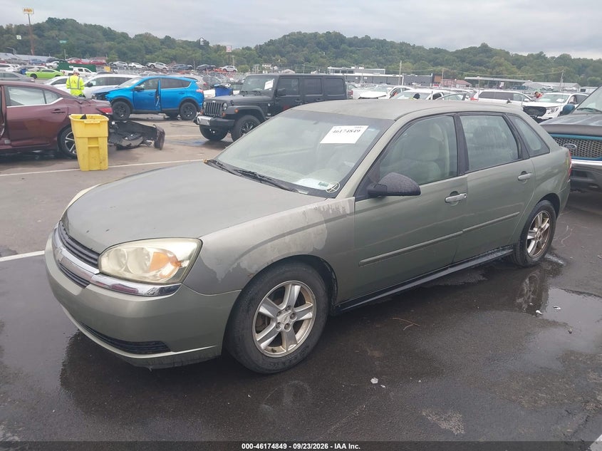 2005 Chevrolet Malibu Maxx Ls, Обычный износ, IAAI, VIN 1G1ZT64845F148263 — фото 2