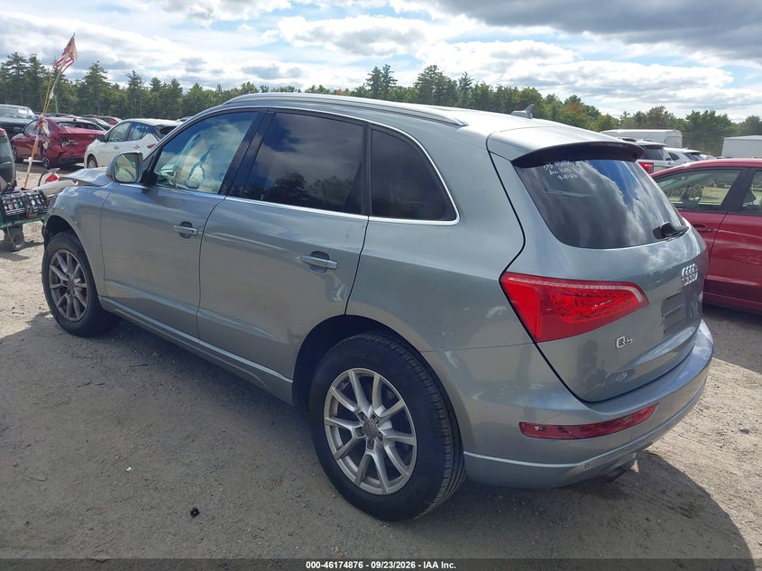 Vin: wa1lfafp9ba093047, lot: 46674736, audi q5 2.0t premium 20113